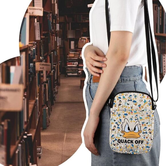 Funny Duck Lover Canvas Bag - Stylish, Durable, and Waterproof Gift for All - Picture 4 of 7